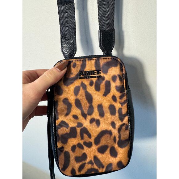 Aimee Kestenberg Bag Crossbody Leopard Print Mini Purse - Picture 1 of 6